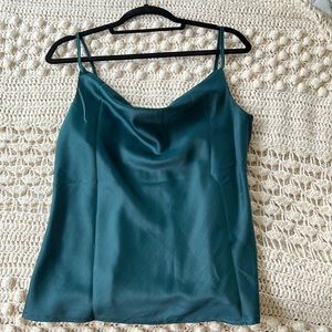 Teal tank top from Glam